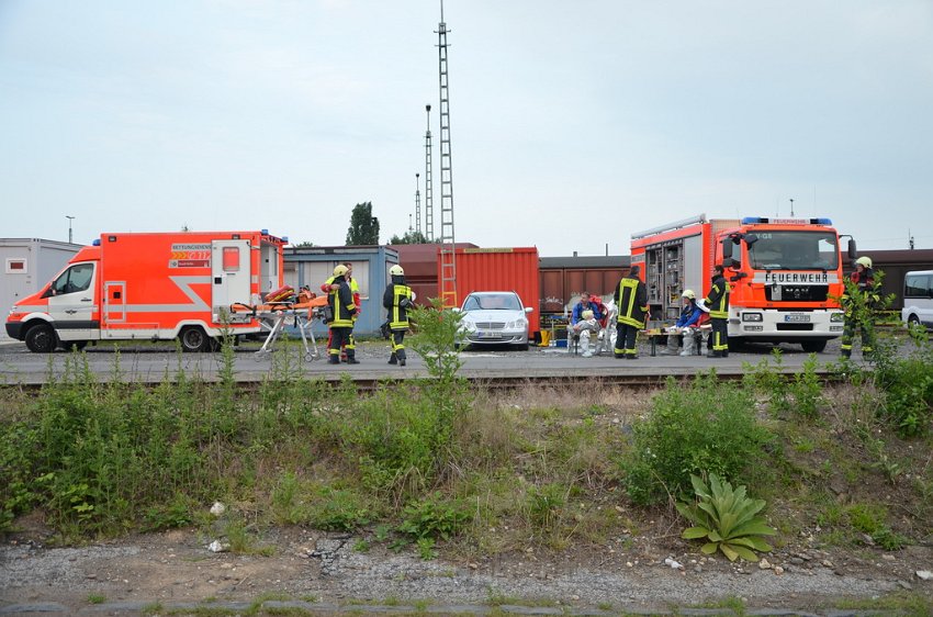 Kesselwagen undicht Gueterbahnhof Koeln Kalk Nord P088.JPG